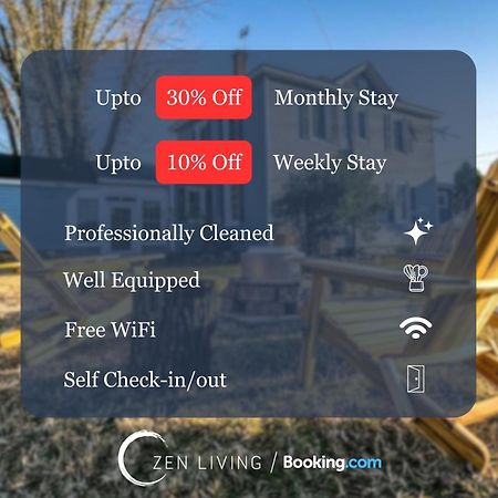 Dog And Family Friendly 4Br W Wifi And Fenced Yard By Zen Living Short Term Rental Luray Dış mekan fotoğraf